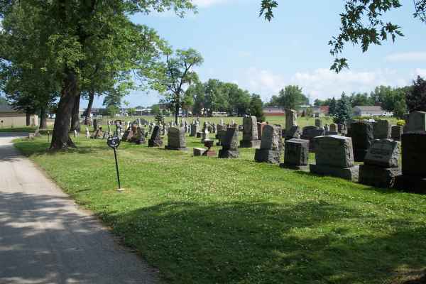 Location of Czacherski Family Headstone