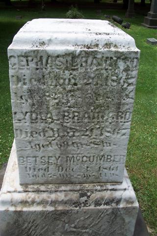 Mrs. Cephas Brainard. Section F, Lot 227, Grave 2.