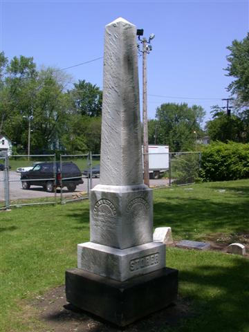 Storer Family Monument<BR>
Storer, George 1803-1896 and Fleming, Sarah 18??-1875