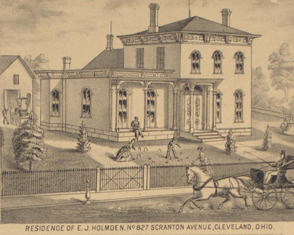 Holmden, Elbridge J - House on Scranton Road