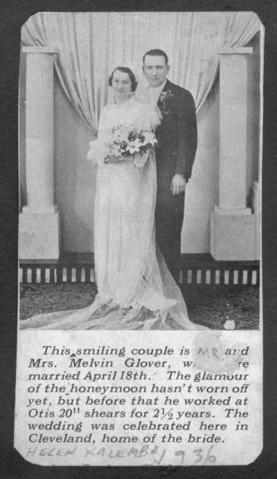 Kalemba, Helen and Melvin Glover - Wedding
