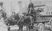 1890's delivery wagon for Cuyahoga Soap Works