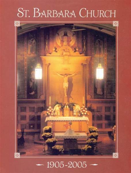 Image:St Barbara 100th Anniversary - front cover.jpg