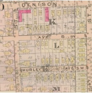 Platmap showing Jacob Schneider Allotment. Denison Ave., Selzer Ave., Hurley Ave., W.23rd St., W.22nd St.