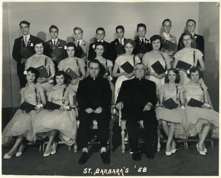 Image:St Barbara's Graduation 1958.jpg