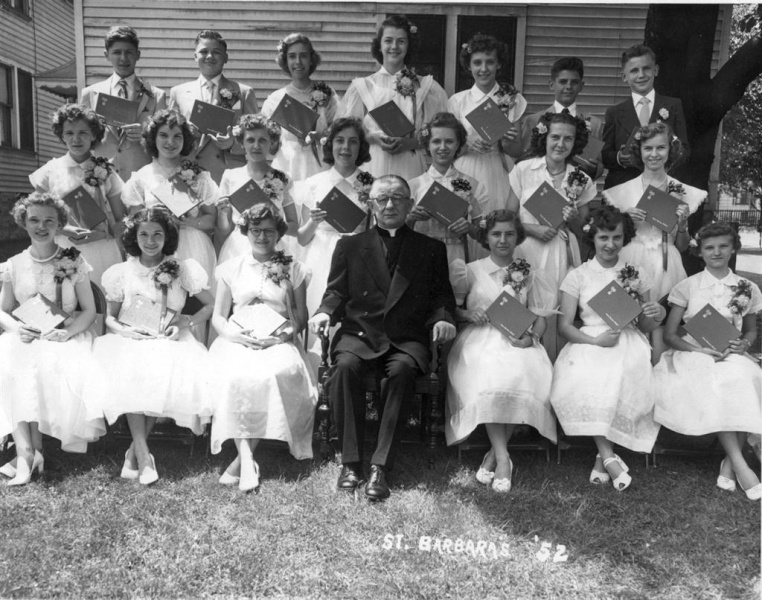 Image:St Barbara's Graduation 1952.jpg