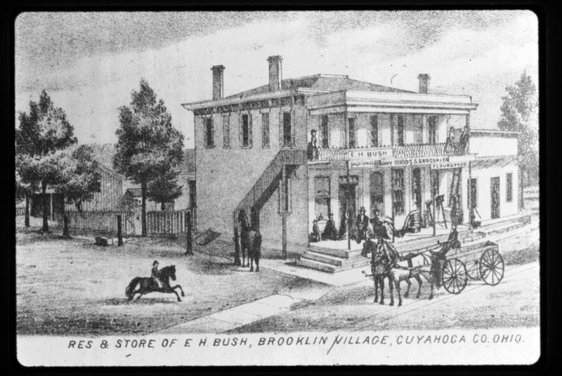 Image:Slide E.H. Bush (residence and store) - southeast corner Denison and W25th.jpg