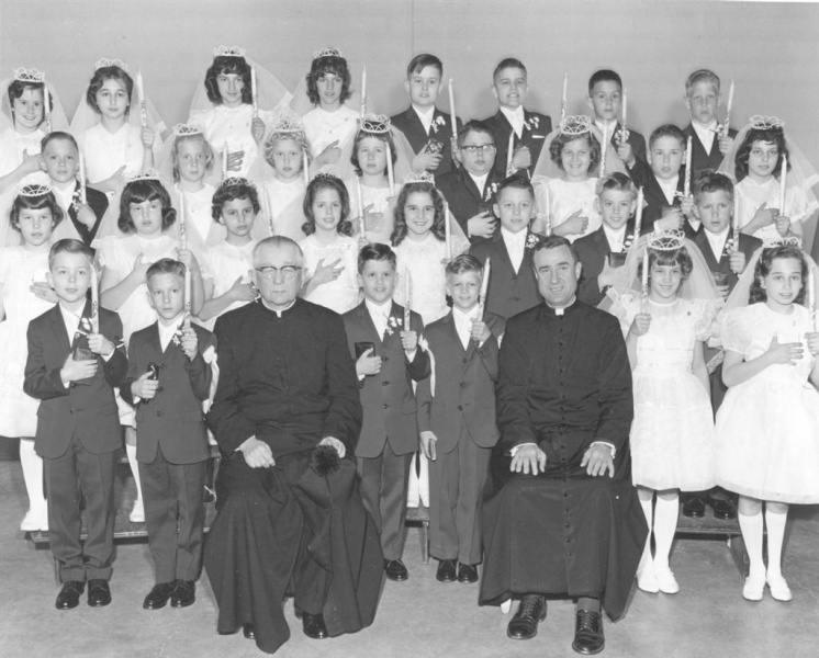 Image:St Barbara's Communion 1963 or 1964.jpg