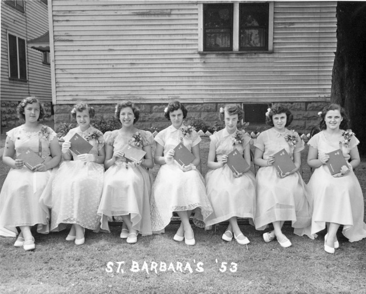 Image:St Barbara's Graduation 1953 girls only.jpg