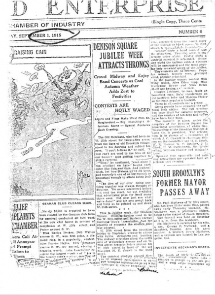 Image:Article about 1915 Festival.jpg