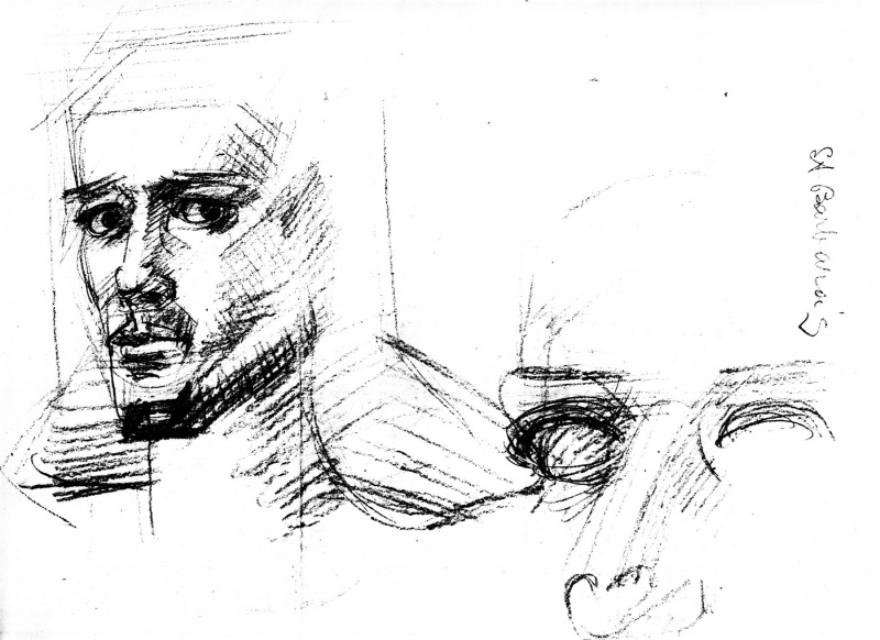 Image:SBC preliminary sketch - face of Jesus.jpg