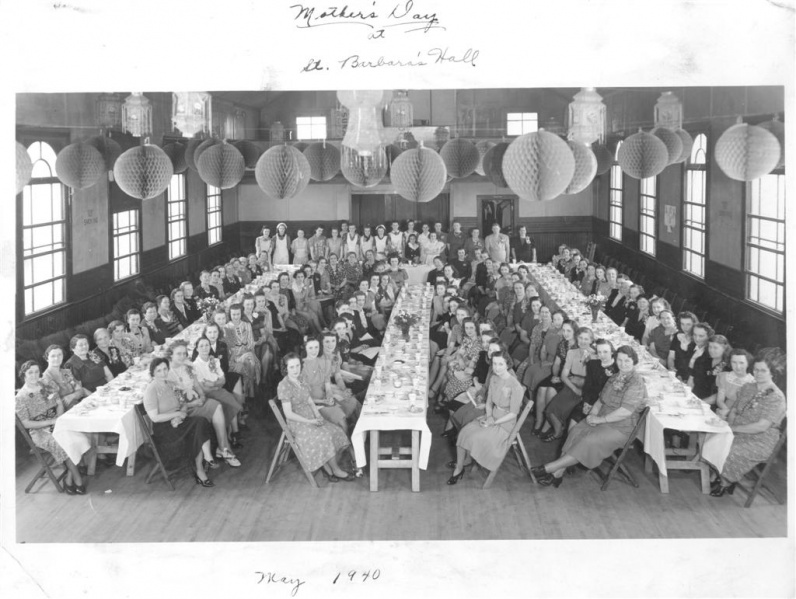 Image:Mother's Day 1940 at St. Barbara's Hall (1024x771).jpg