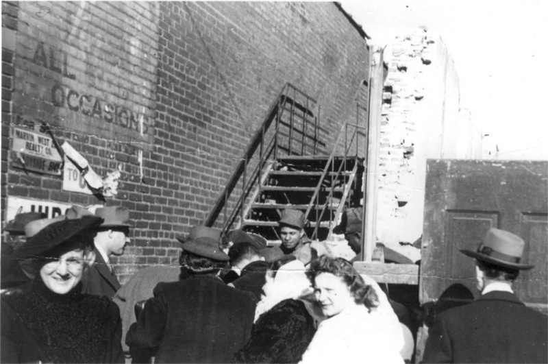Image:Photo Brooklyn Post GAR hall opening of the cornerstone (Mar 21, 1944).jpg