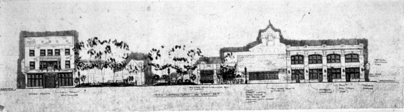 Image:Slide architect drawing - area between Garden and Archwood.jpg